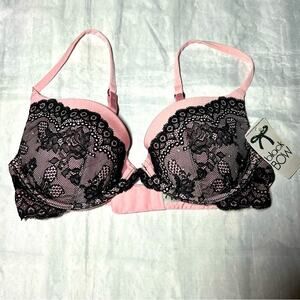 Black Bow Bra 34B NWT